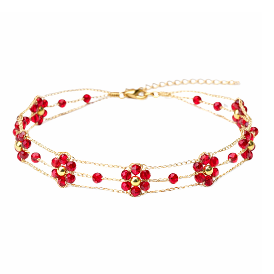 Choker Dalia Rojo *preorder