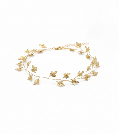 Choker Hojas Doradas