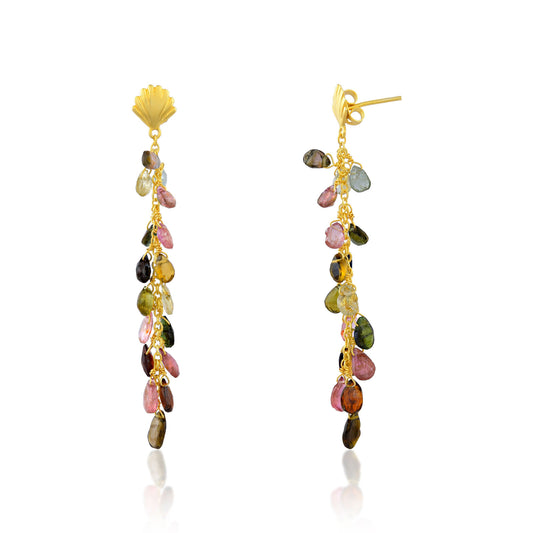 Pendientes Turmalina