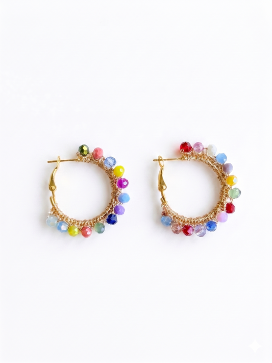 Pendientes Borlas Multicolor *preorder