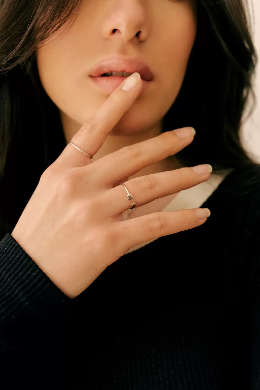 Anillo Stars Plata