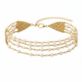 Collar Borlas Marfil *preorder