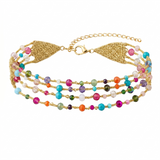 Collar Borlas Multicolor