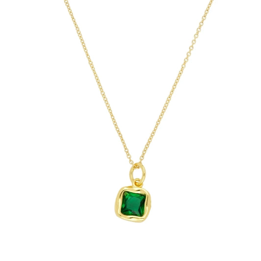 Collar Circonita Verde