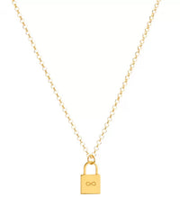 Collar Candado Oro