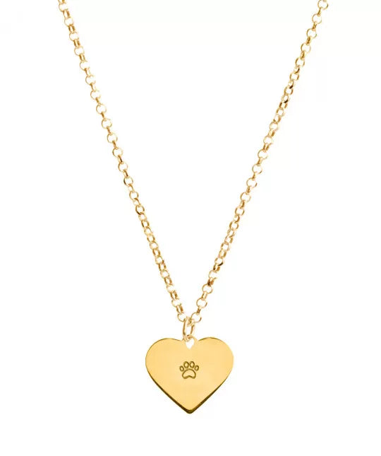 Collar Corazón Oro