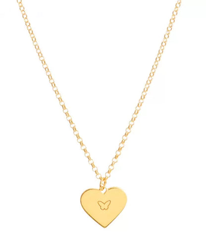 Collar Corazón Oro