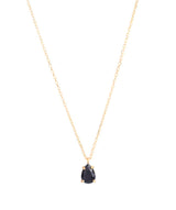 Blue Teardrop Necklace
