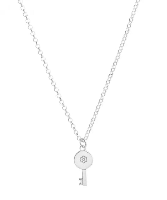 Collar Llave Plata