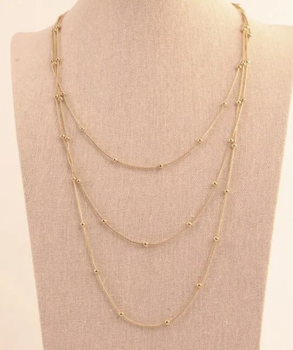 Collar Triple Cadena