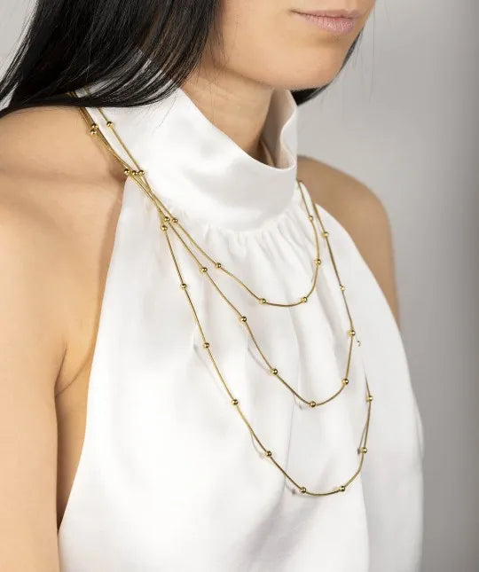 Collar Triple Cadena