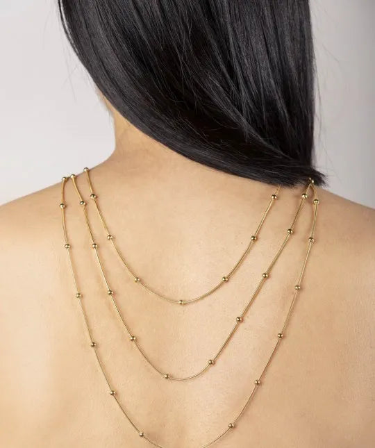 Collar Triple Cadena