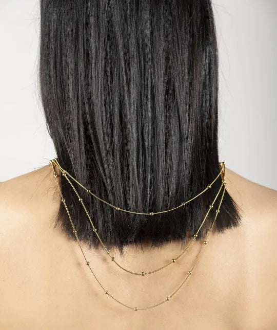 Collar Triple Cadena