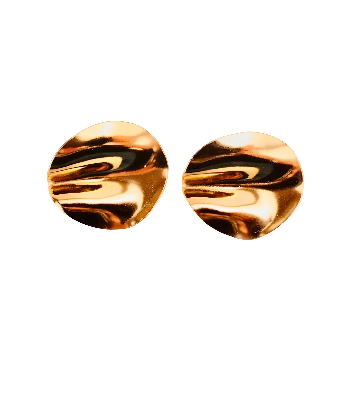 Gold Night Earrings