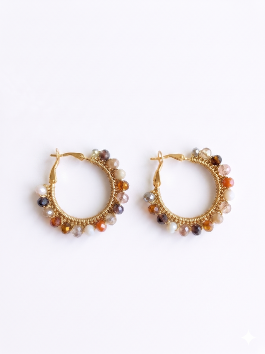 Pendientes Borlas Tierra *preorder