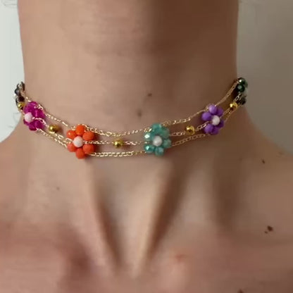 Choker Dalia Multicolor *preorder