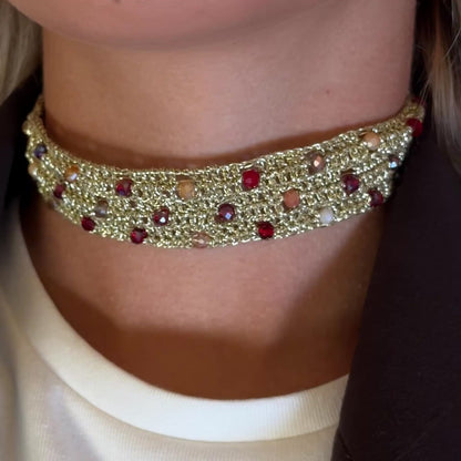 Collier ras du cou Lumière