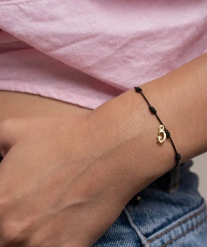Pulsera 1 Inicial Oro