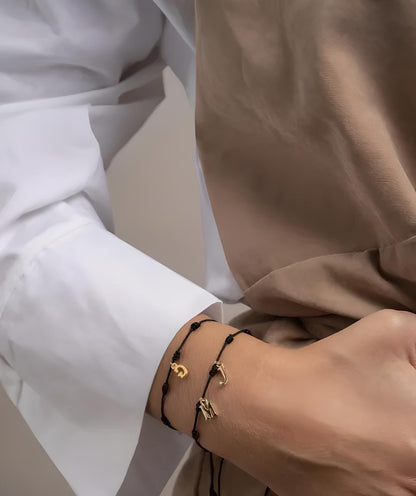 Pulsera 2 Iniciales Oro