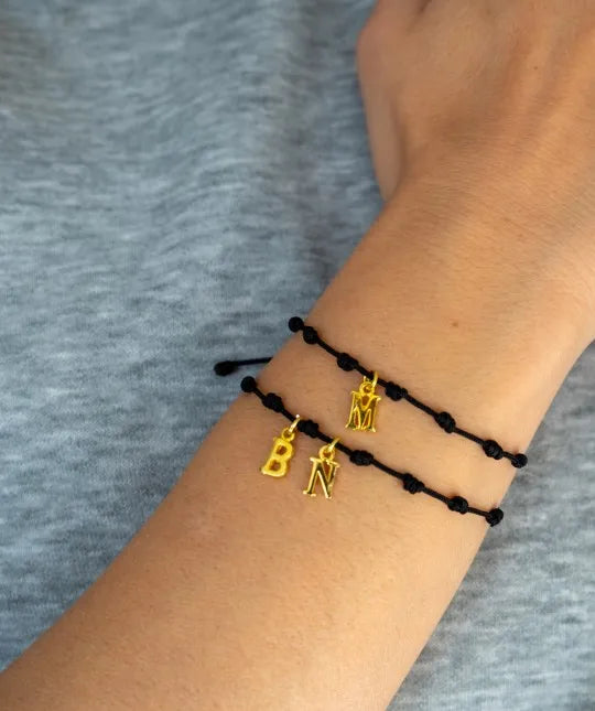 Pulsera 1 Inicial Oro